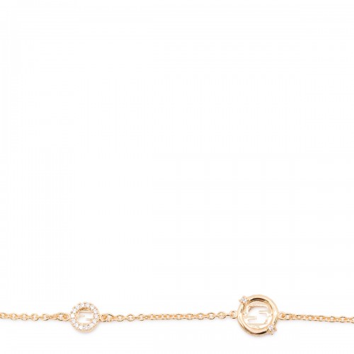 GOLD METAL EVER ROUND BRACELET