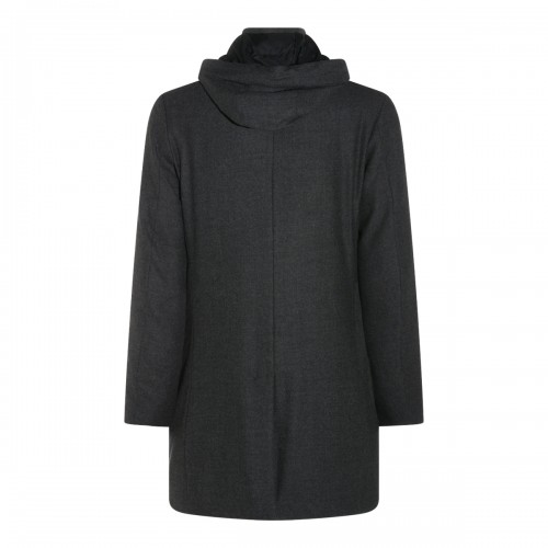 GREY WOOL COAT