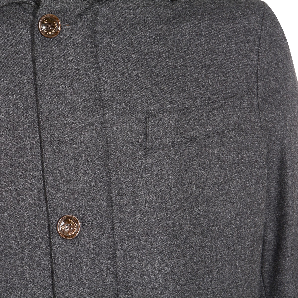 GREY WOOL COAT