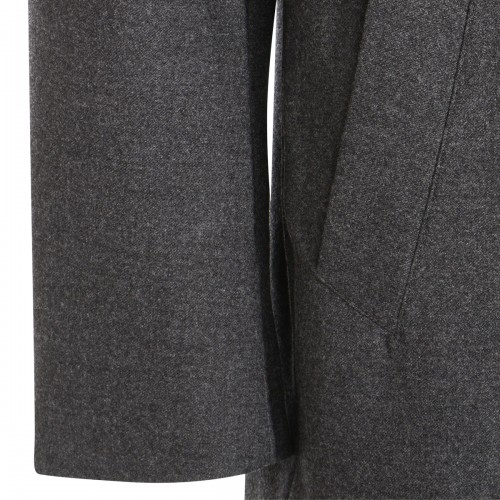 GREY WOOL COAT