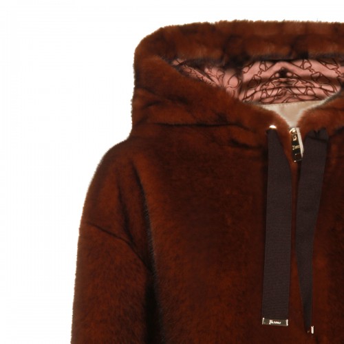 DARK BROWN CASUAL JACKET