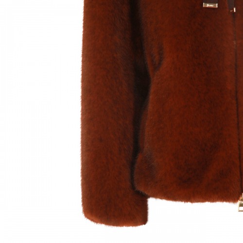 DARK BROWN CASUAL JACKET