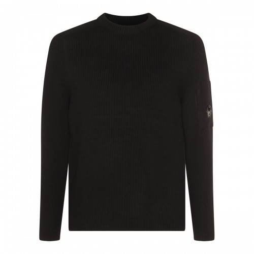 BLACK COTTON KNITWEAR