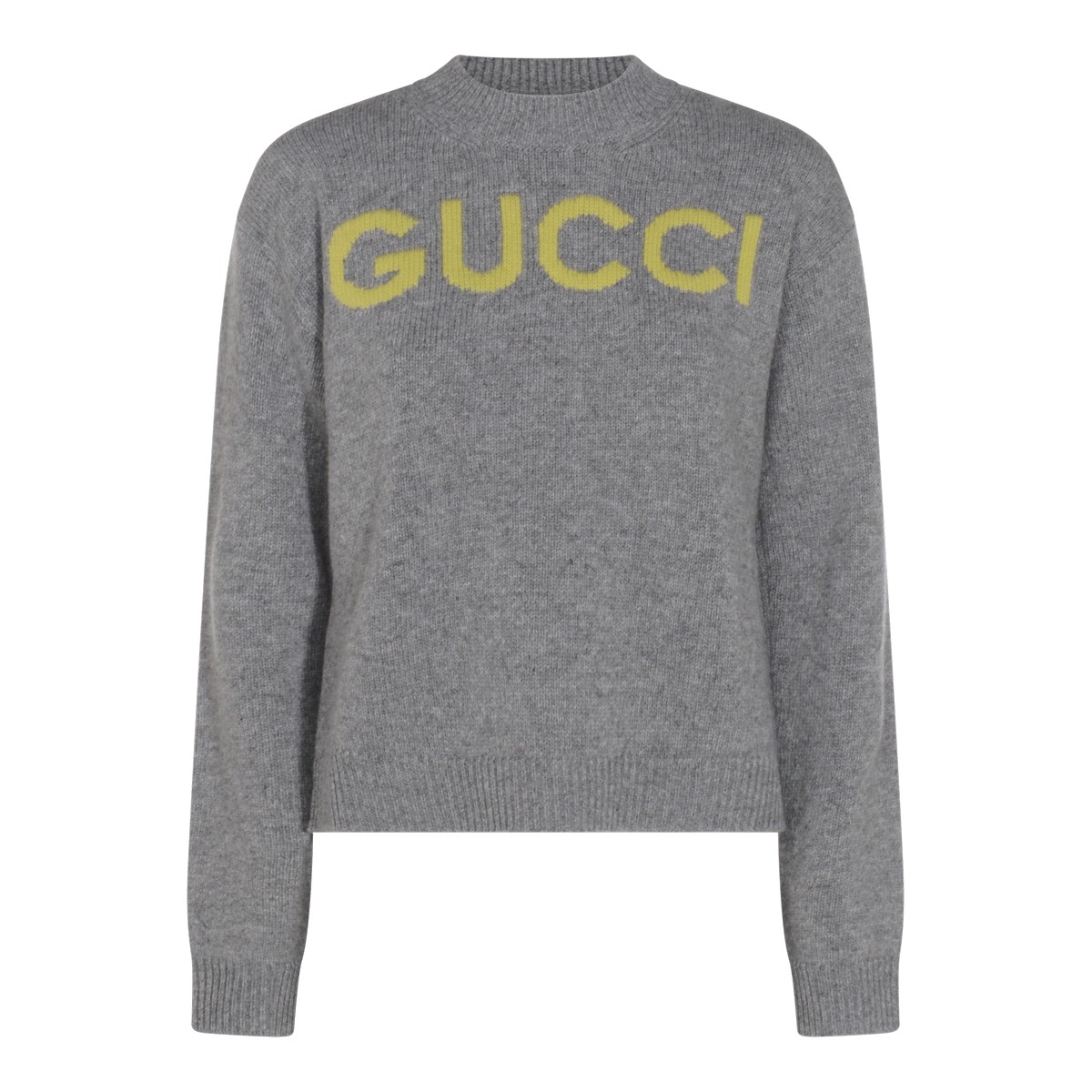 GREY WOOL KNITWEAR