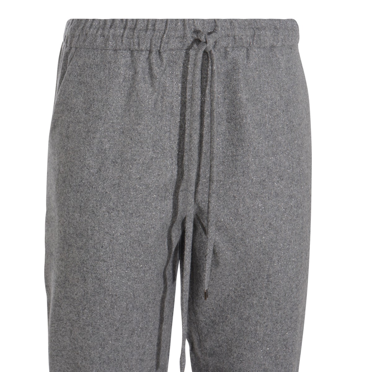 GREY WOOL TARALLUCCIO PANTS