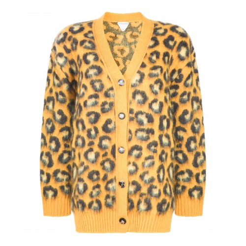 DARK YELLOW WOOL KNITWEAR