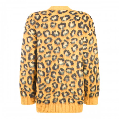 DARK YELLOW WOOL KNITWEAR 2