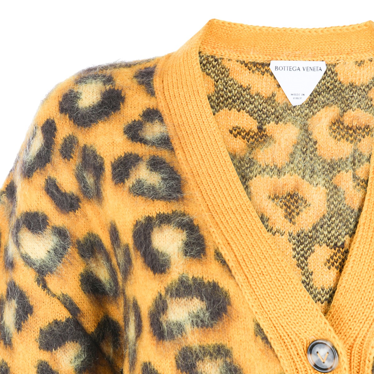 DARK YELLOW WOOL KNITWEAR