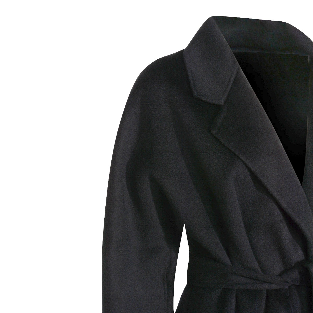 BLACK WOOL COAT BLACK WOOL COAT