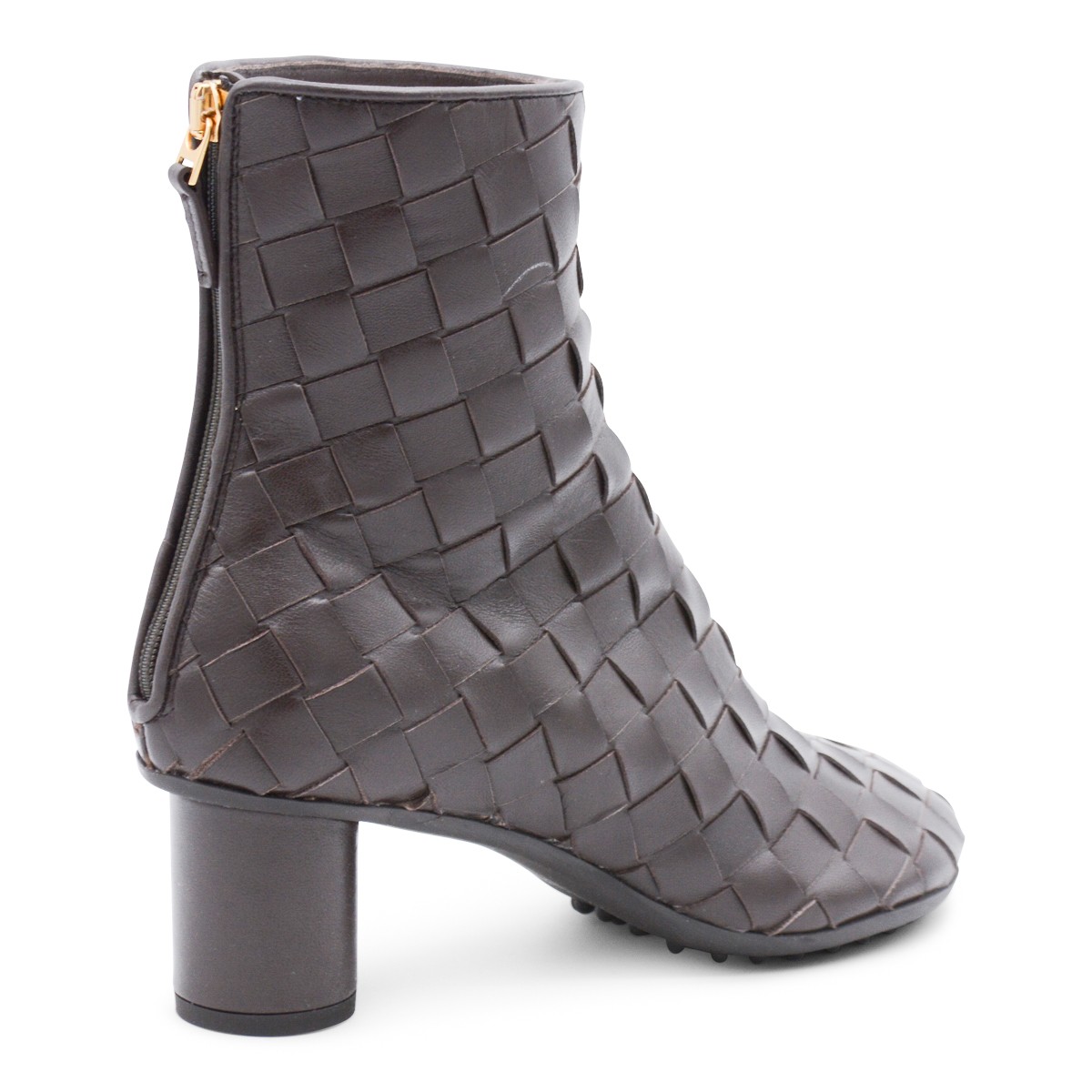 BROWN LEATHER ATOMIC BOOTS BROWN LEATHER ATOMIC BOOTS