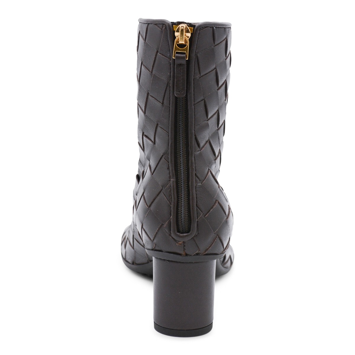 BROWN LEATHER ATOMIC BOOTS BROWN LEATHER ATOMIC BOOTS