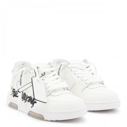 WHITE OUT OF OFFICE SNEAKERS 2