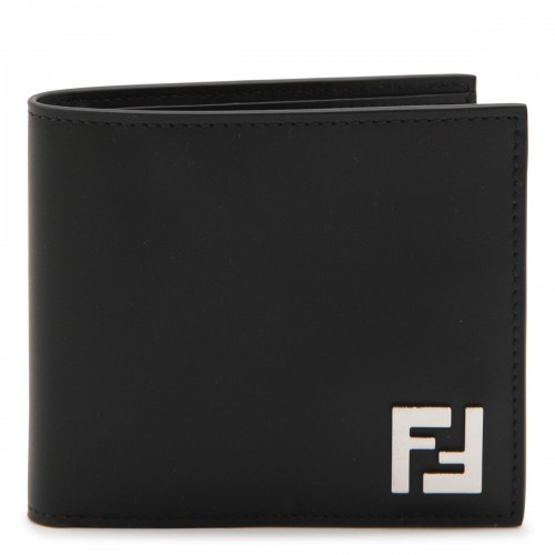 BLACK LEATHER WALLET