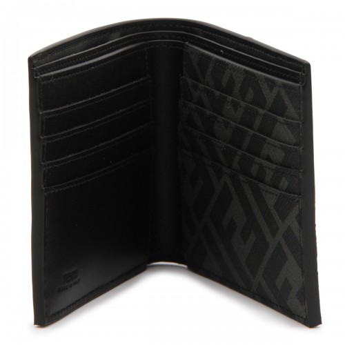 BLACK LEATHER WALLET