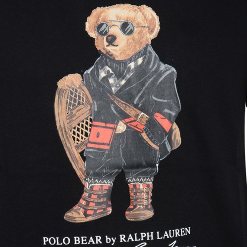 BLACK COTTON T-SHIRT