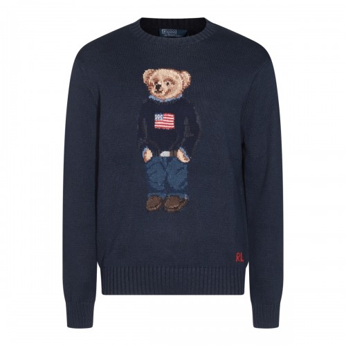 NAVY COTTON KNITWEAR