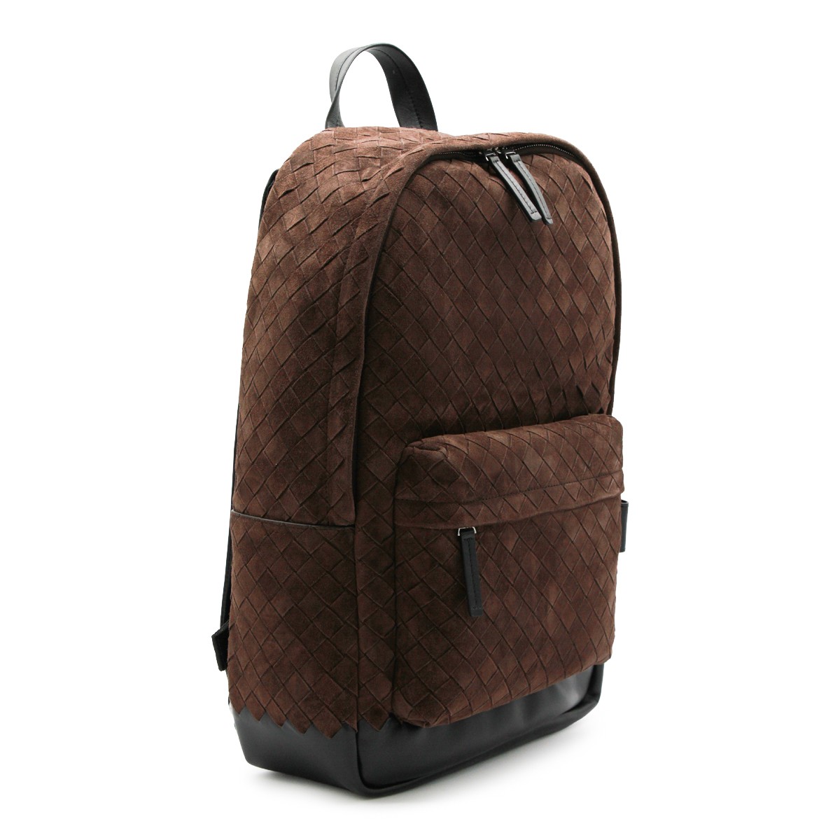 BROWN LEATHER BACKPACK