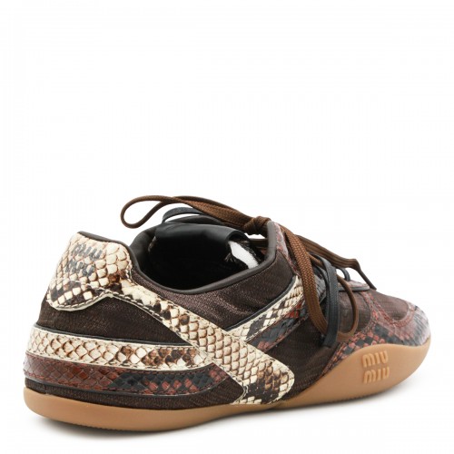 BROWN SNEAKERS