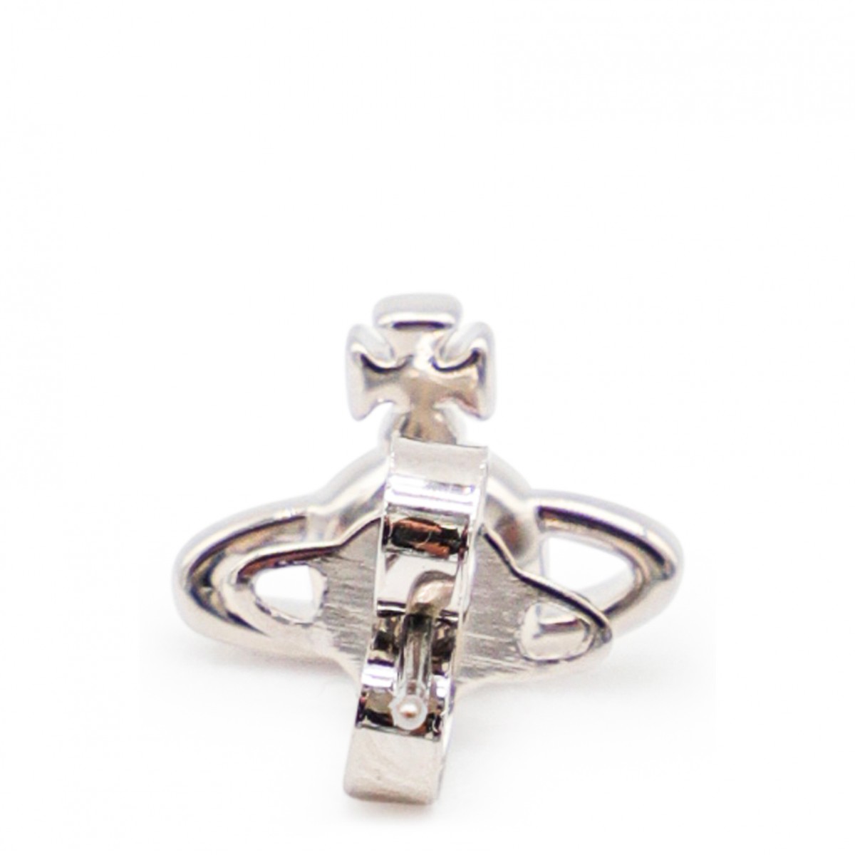 SILVER METAL EARRINGS