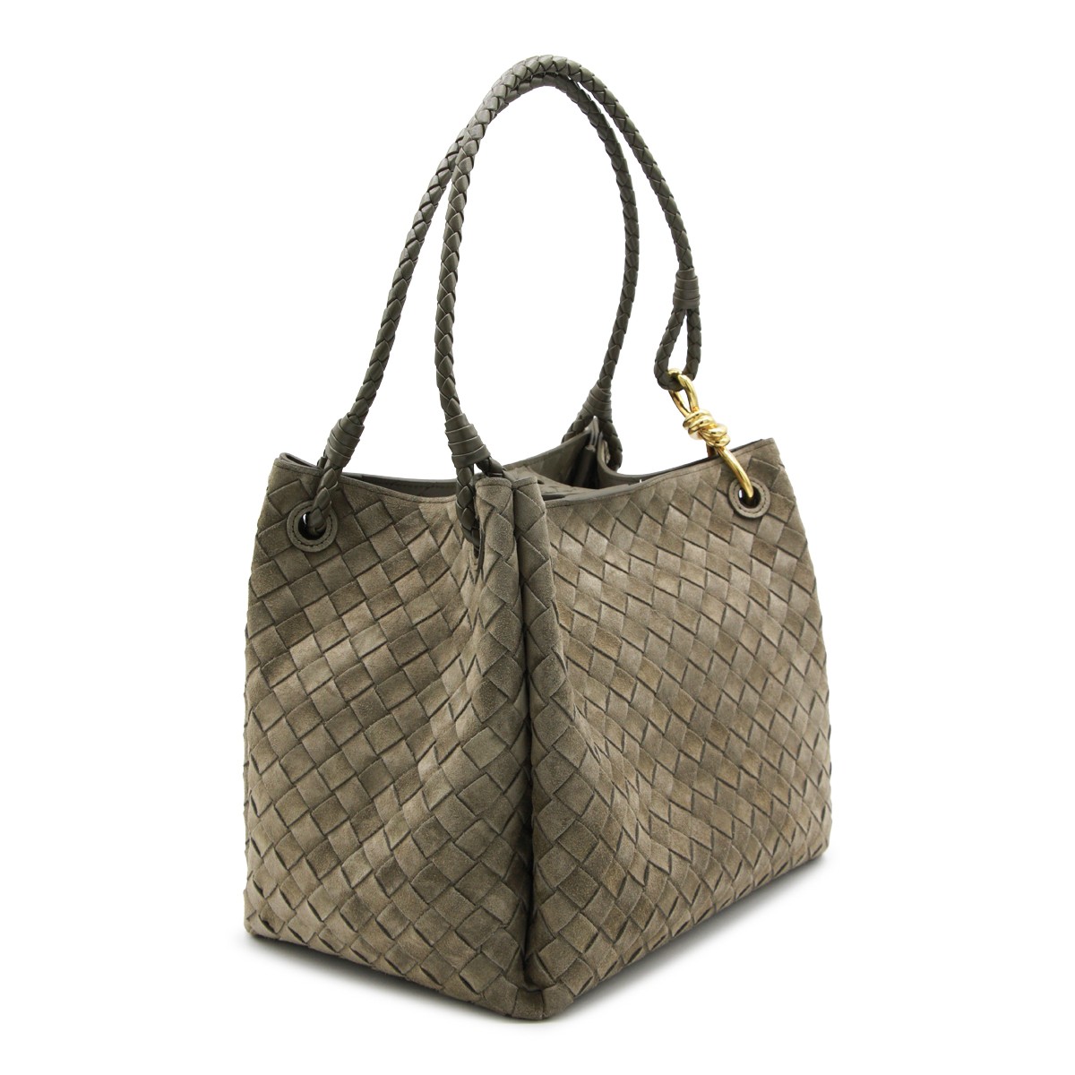 GREEN LEATHER PARACHUTE LARGE TOP...