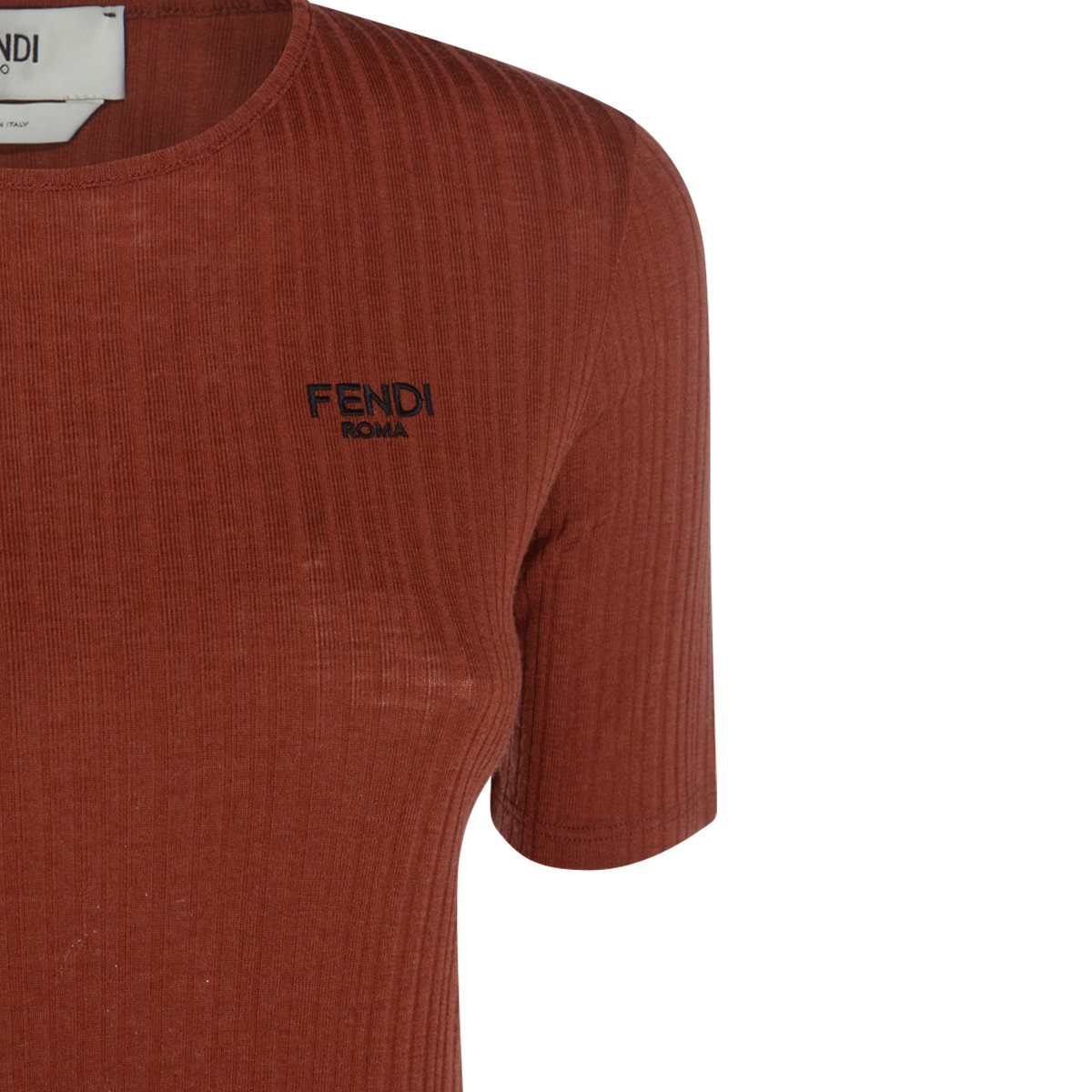 RUST WOOL KNITWEAR