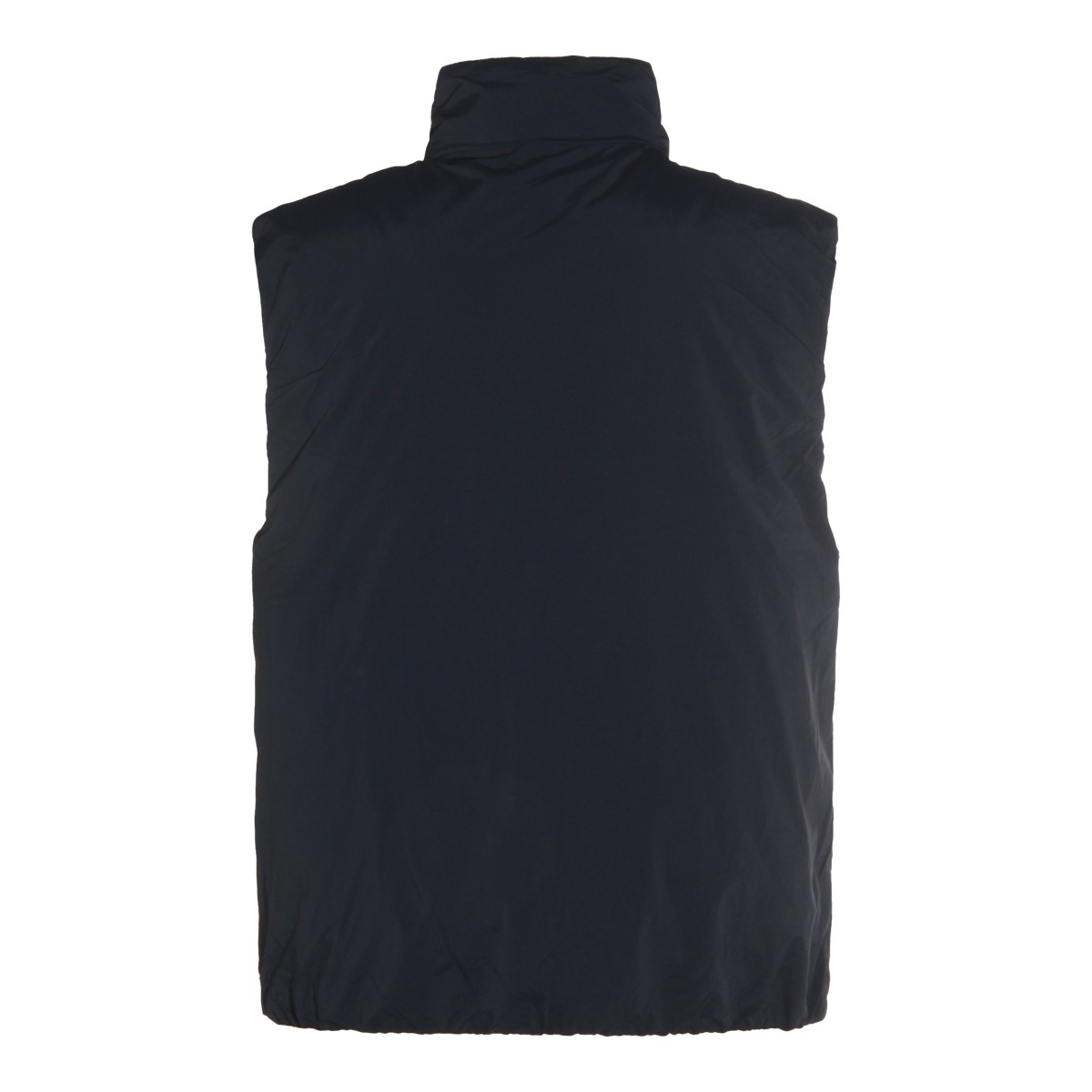 DARK BLUE NYLON CASUAL JACKET DARK BLUE NYLON CASUAL JACKET