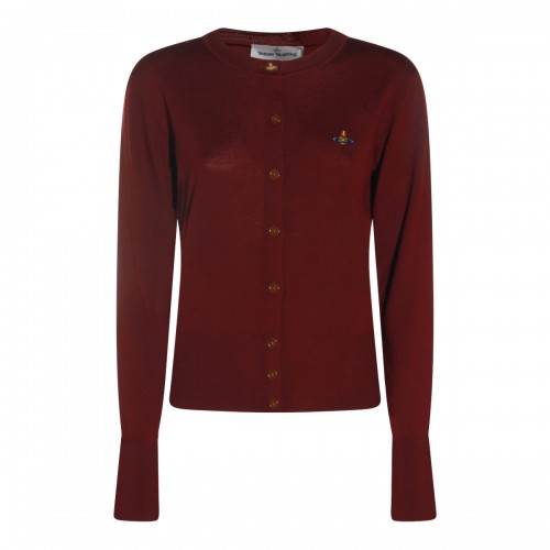 DARK RED WOOL KNITWEAR 2