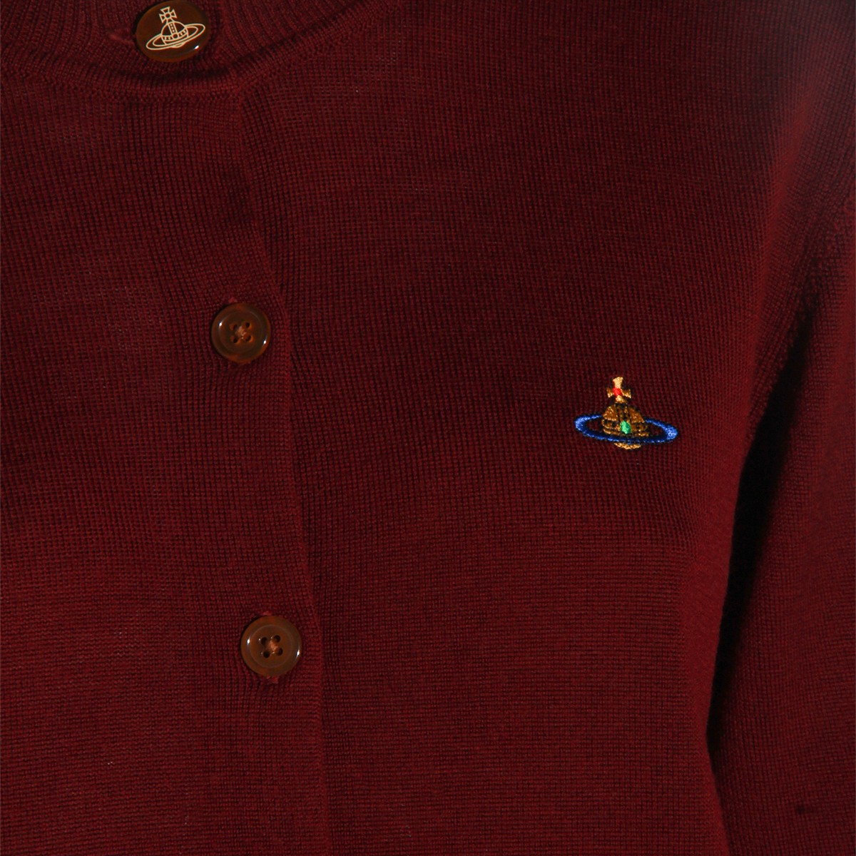 DARK RED WOOL KNITWEAR