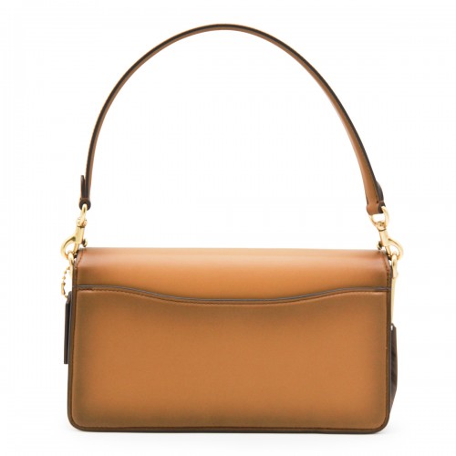 BROWN LEATHER TABBY 26 SHOULDER BAG