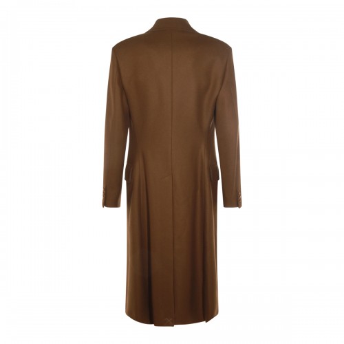 BROWN WOOL COAT