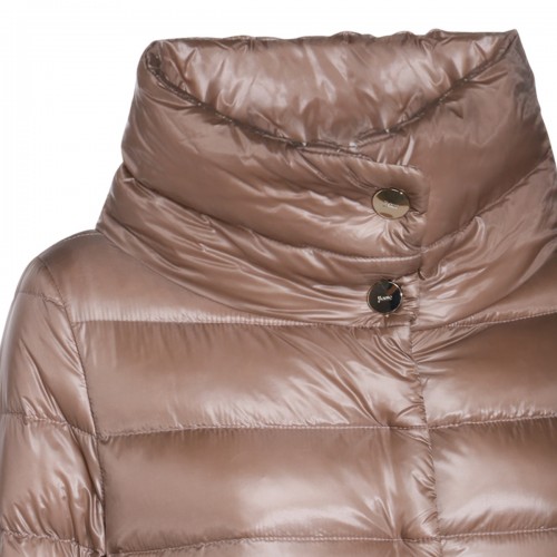 BEIGE DOWN JACKET