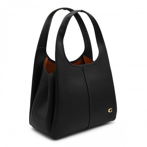 BLACK LEATHER LANA SHOULDER... 2