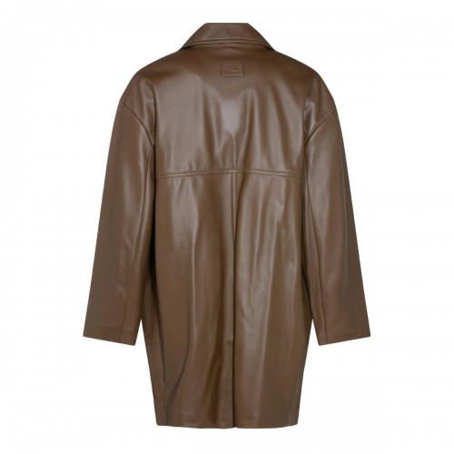 BROWN LEATHER JACKET 2