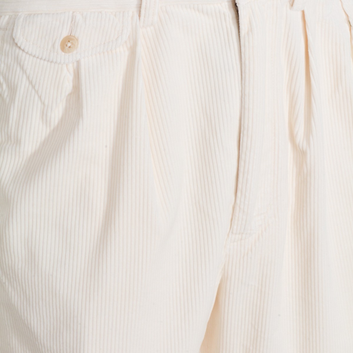 WHITE COTTON PANTS