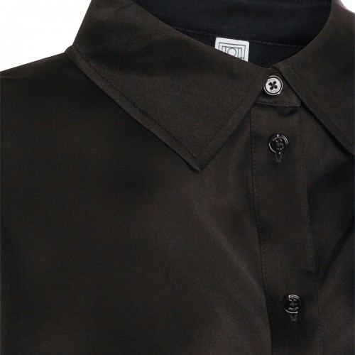 BLACK VISCOSE DRESS