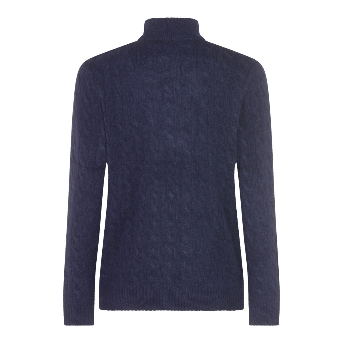 DARK BLUE WOOL KNITWEAR DARK BLUE WOOL KNITWEAR
