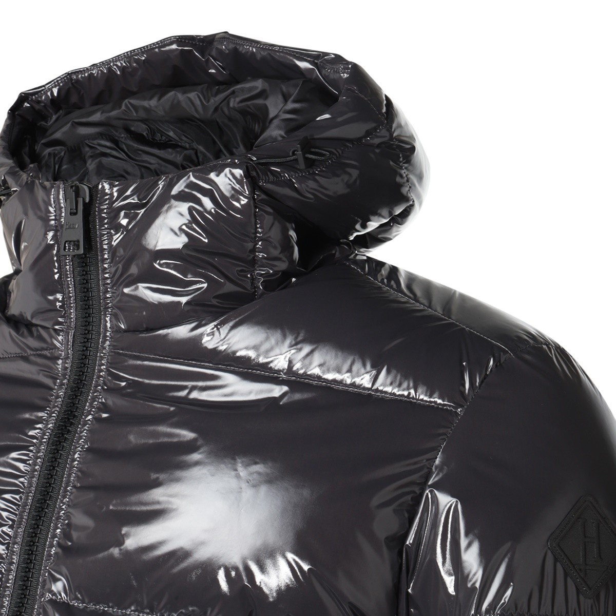 DARK GREY DOWN JACKET