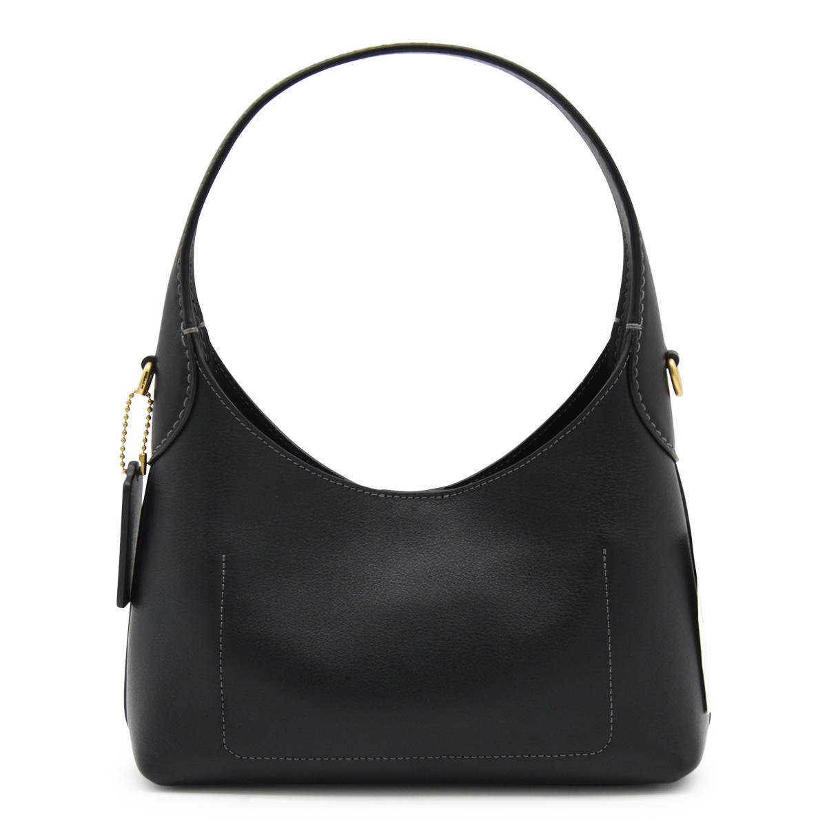 BLACK LEATHER BROOKLYN 23 SHOULDER BAG BLACK LEATHER BROOKLYN 23 SHOULDER BAG