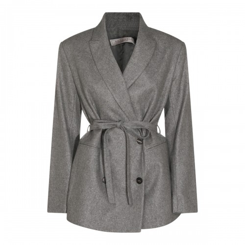 GREY WOOL BLAZER