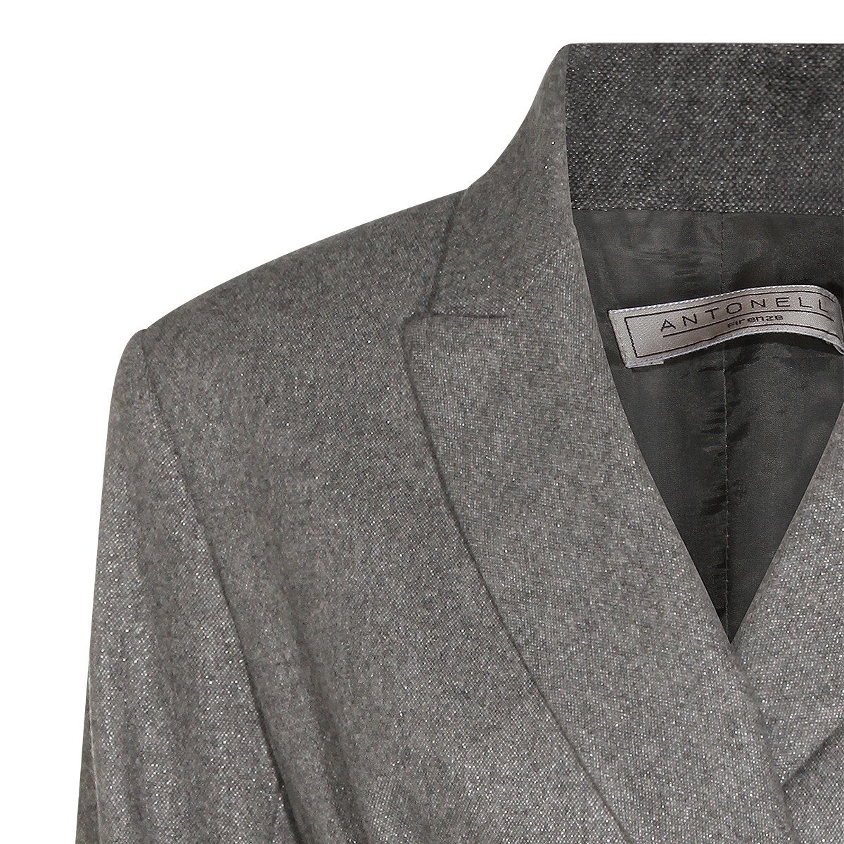 GREY WOOL BLAZER