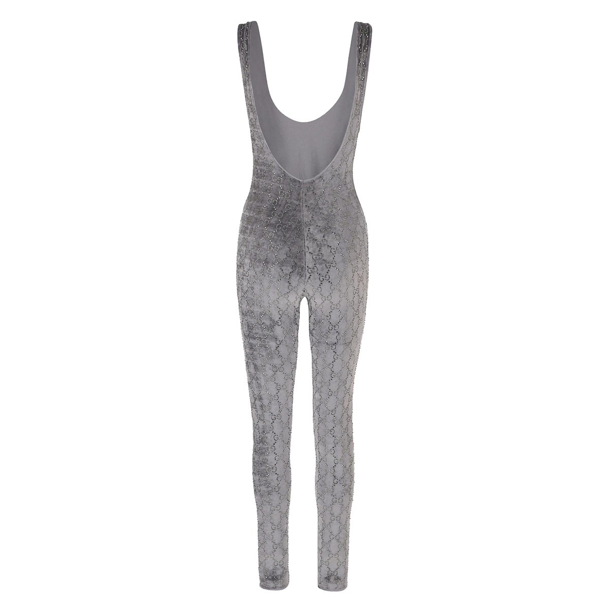 GREY VISCOSE JUMPSUIT GREY VISCOSE JUMPSUIT