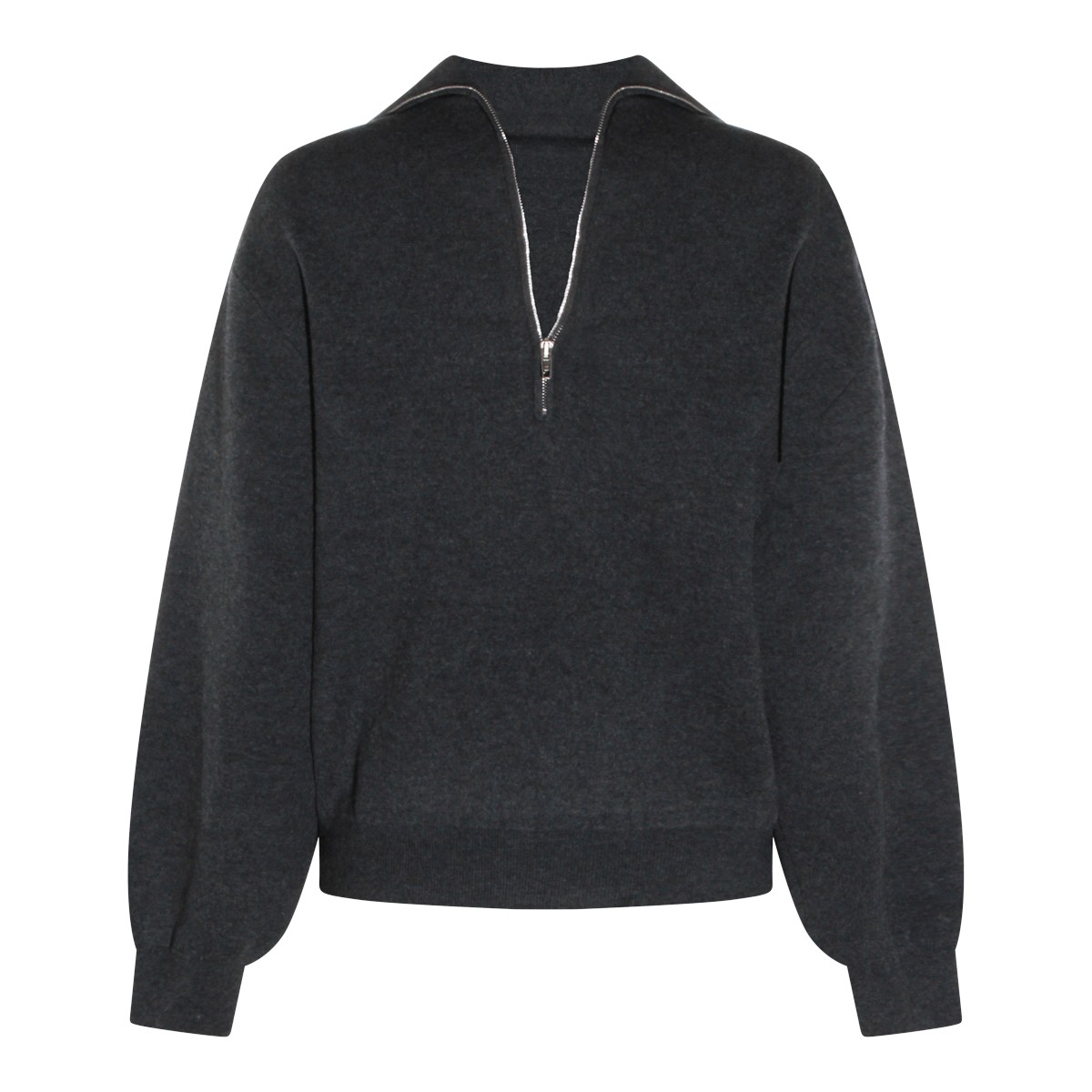 DARK GREY WOOL KNITWEAR DARK GREY WOOL KNITWEAR