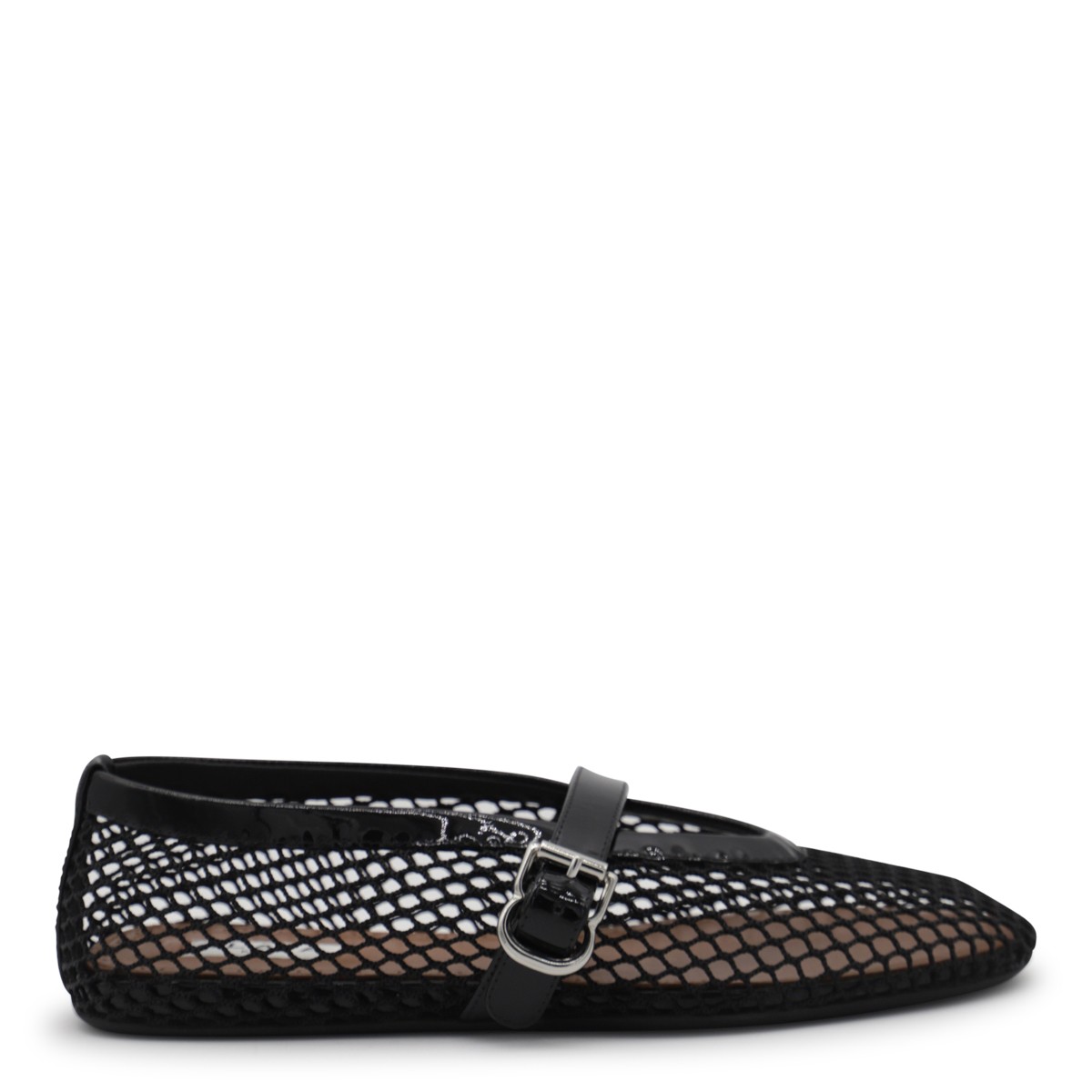 BLACK LEATHER FLATS BLACK LEATHER FLATS