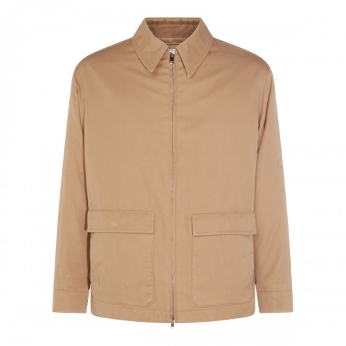 SAND COTTON CASUAL JACKET