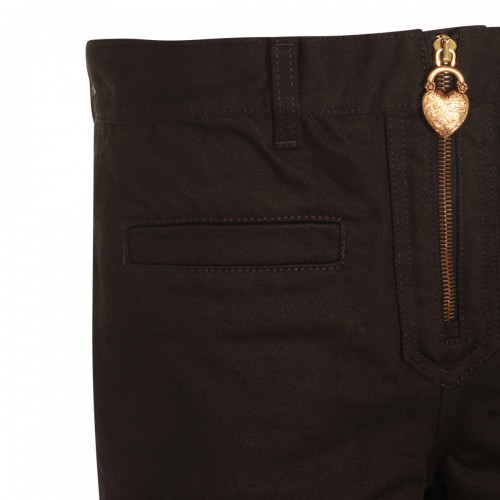 BLACK COTTON JEANS