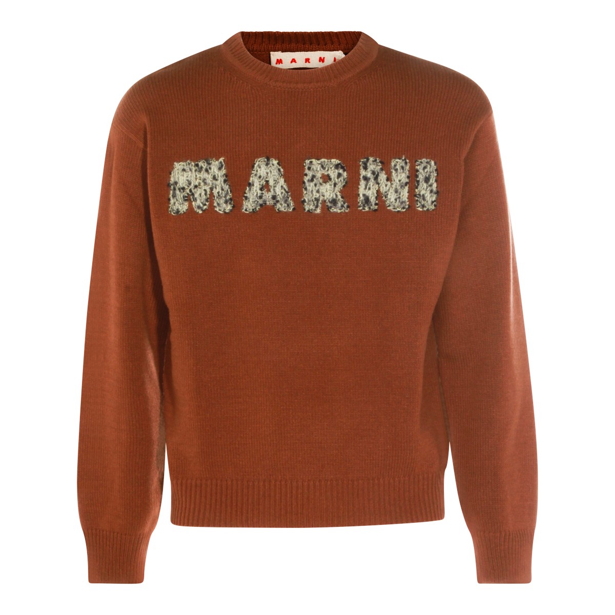 BROWN WOOL KNITWEAR BROWN WOOL KNITWEAR
