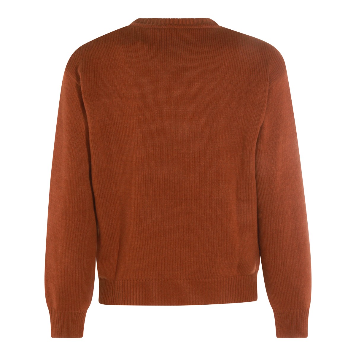 BROWN WOOL KNITWEAR BROWN WOOL KNITWEAR