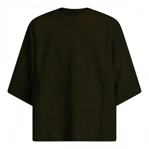 GREEN COTTON SWEATSHIRT