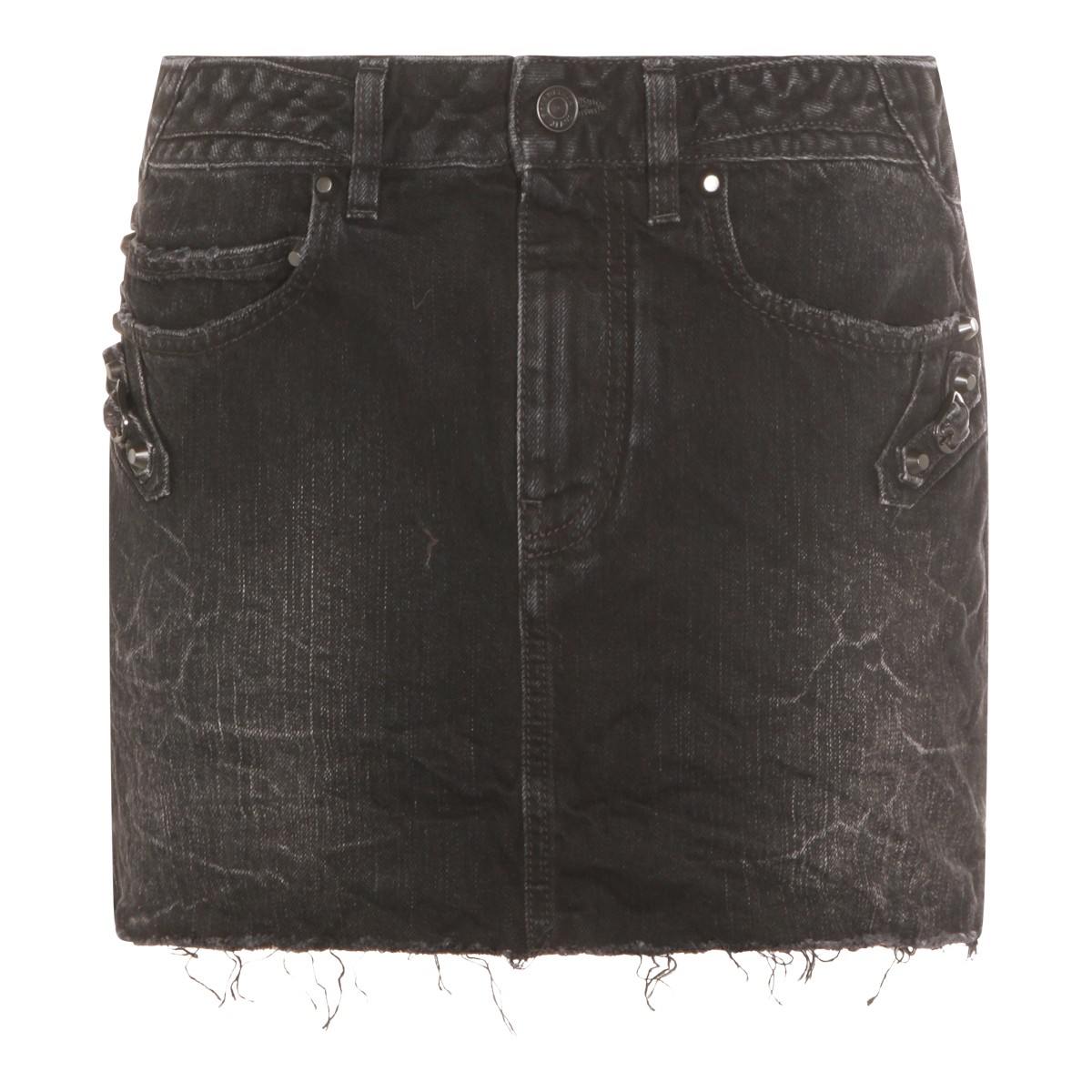 BLACK COTTON SKIRT BLACK COTTON SKIRT