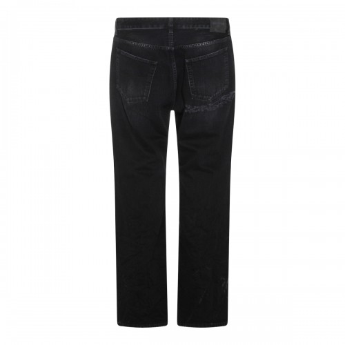 BLACK COTTON JEANS 2